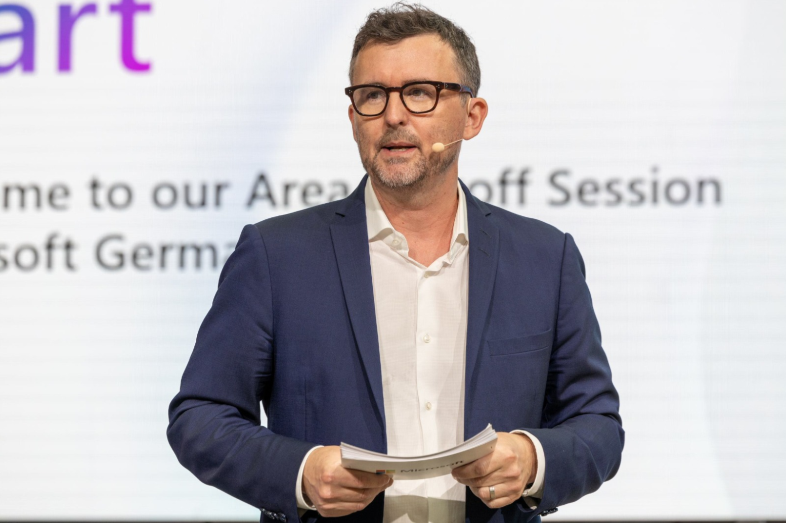 Speaker portrait photograph